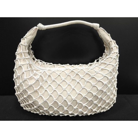 STAUD Large Luna Open-knit Netted Vegan Shoulder Bag - Picture 7 of 13